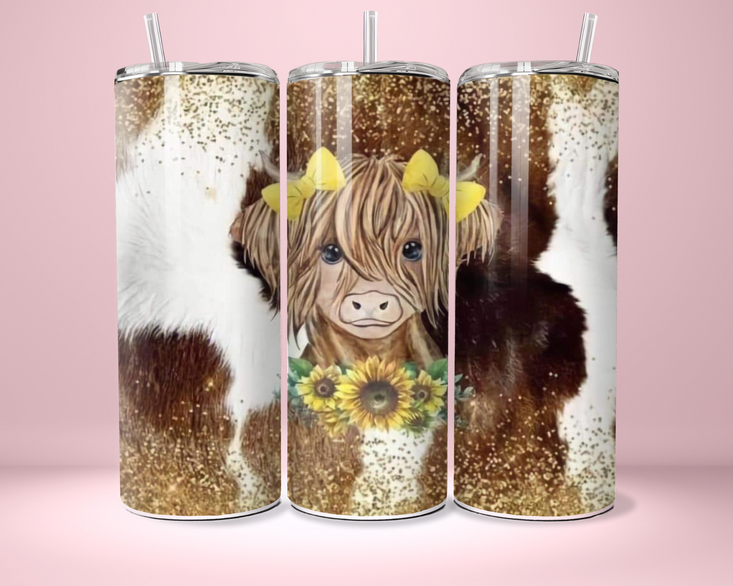 20oz Cow Tumbler