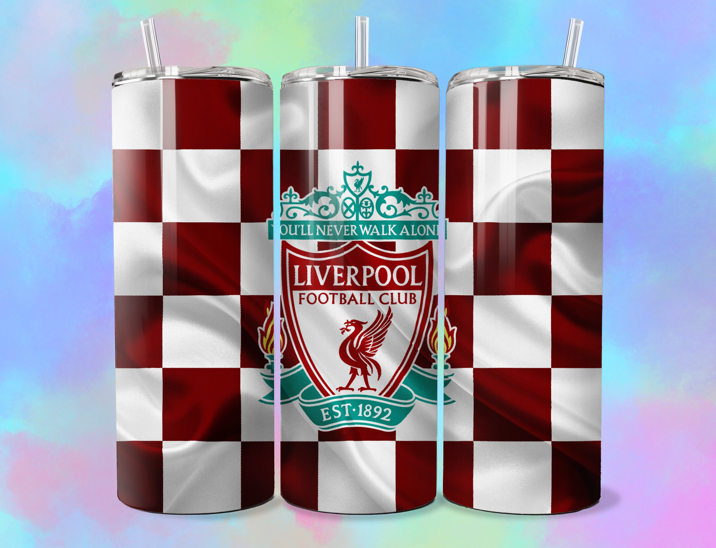 20oz Football Theme tumbler