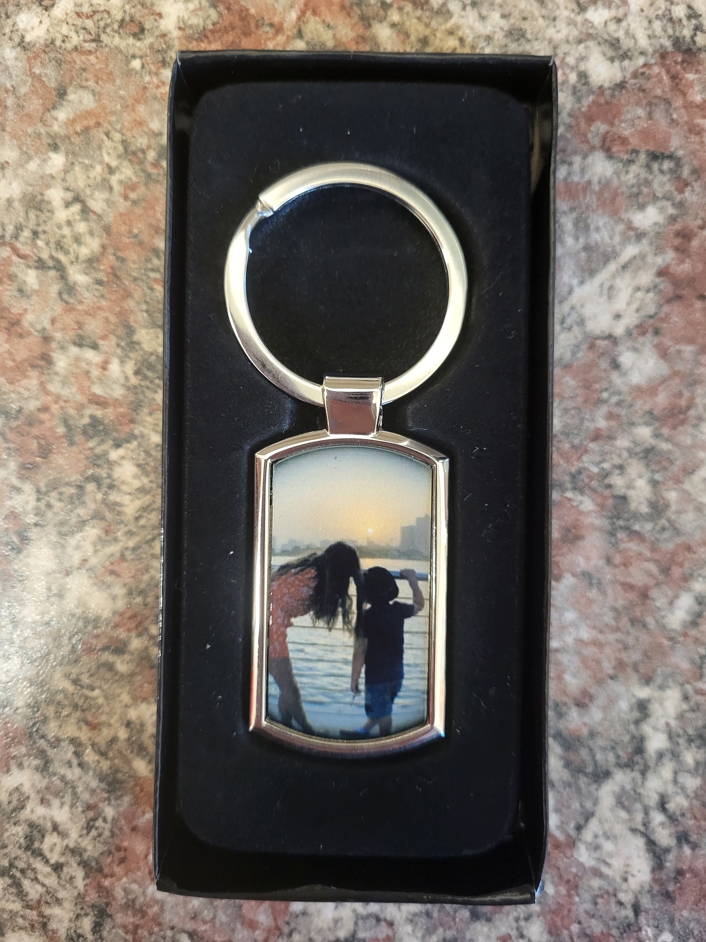 Photo Keyring Chrome finish