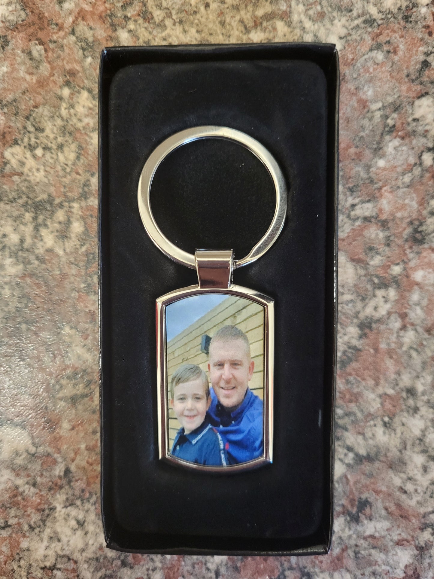 Photo Keyring Chrome finish