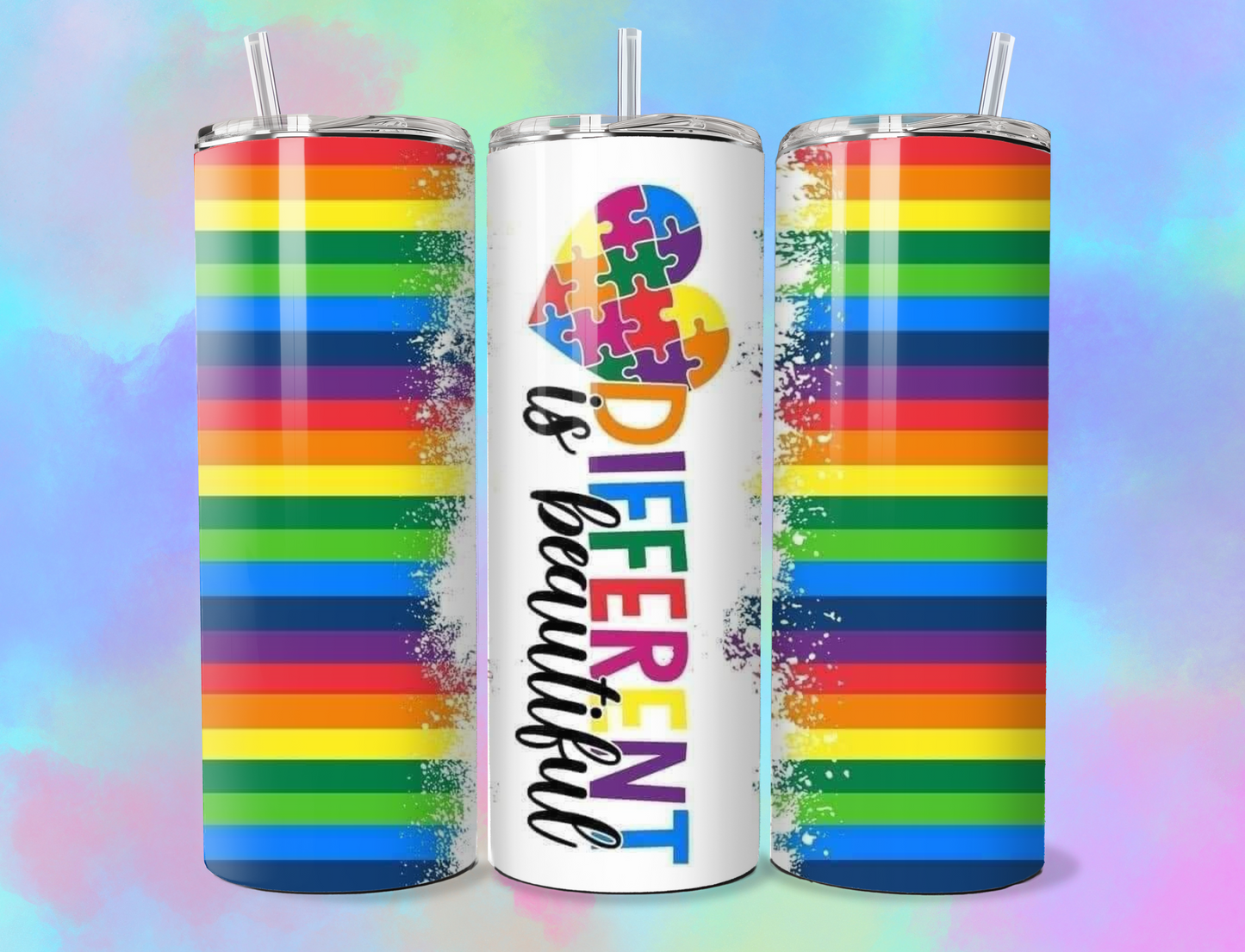 20oz Autism Awareness Tumbler