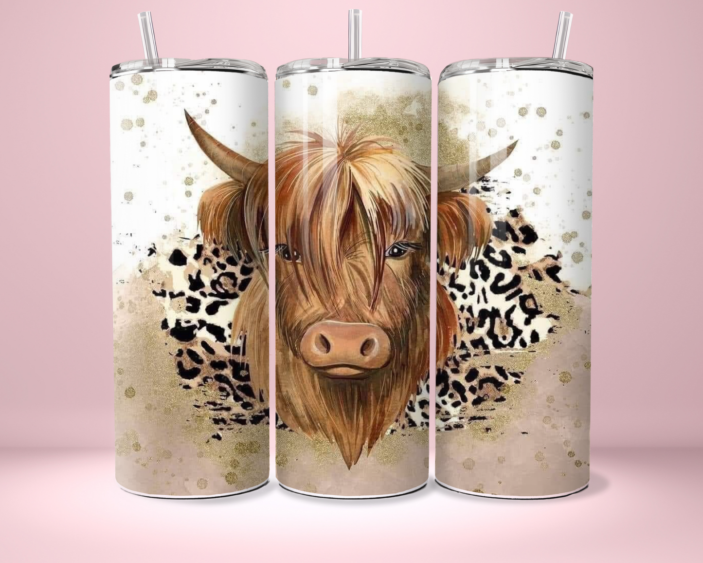 20oz Cow Tumbler