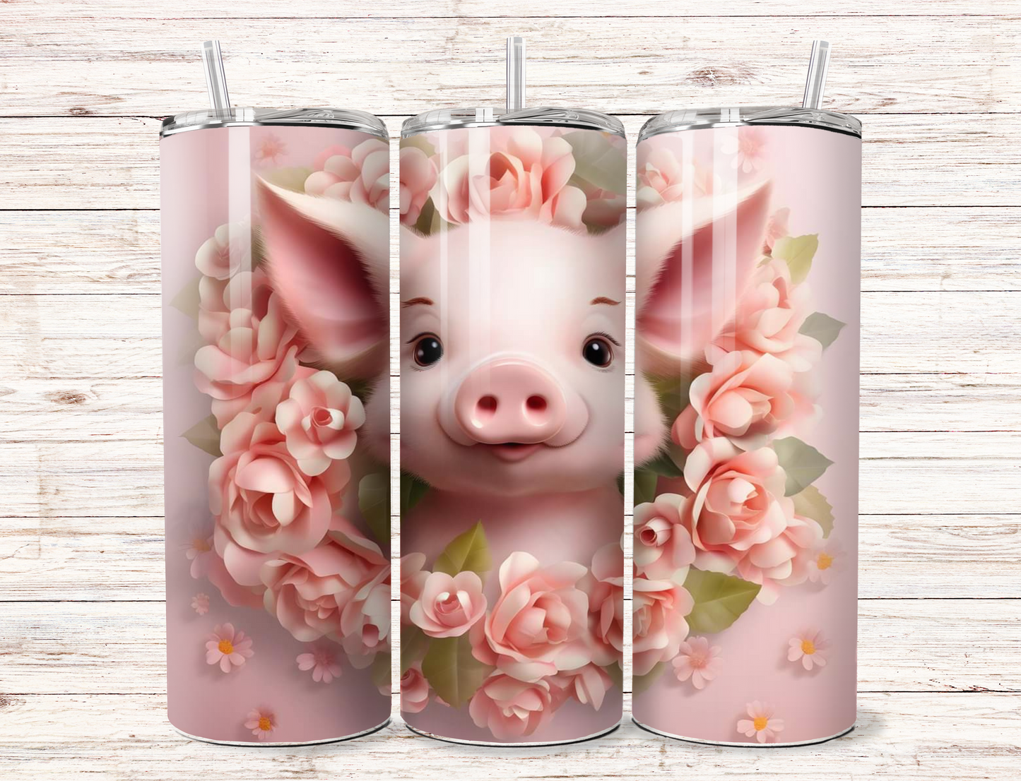 20oz Pigs tumbler