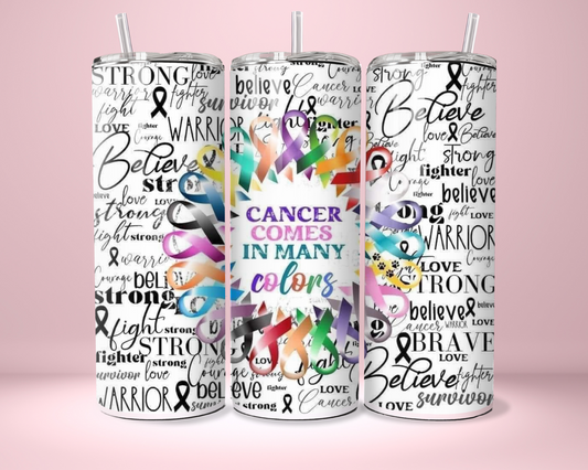 20oz cancer awareness Tumbler