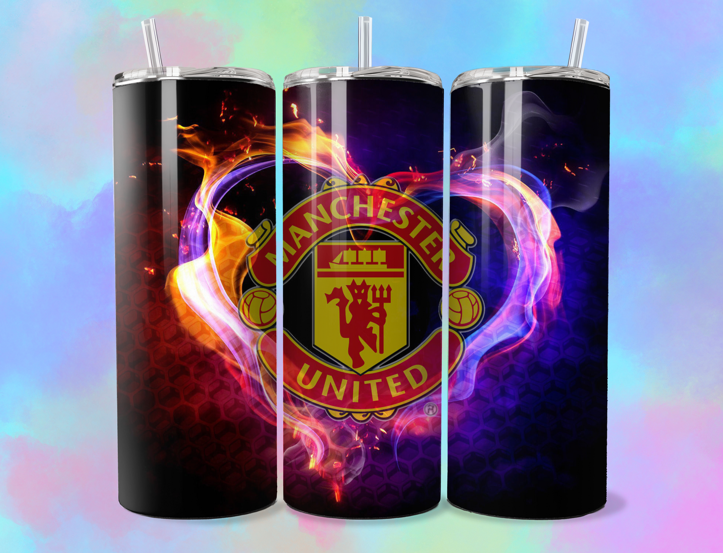 20oz Football Theme tumbler