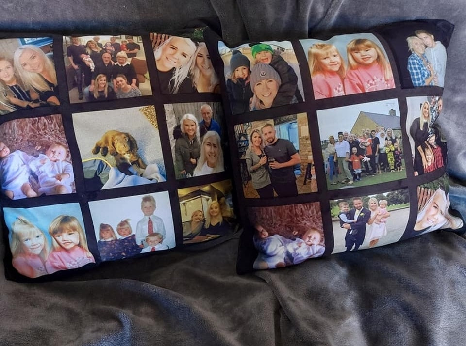 9 Panel 45x45cm Photo Cushion