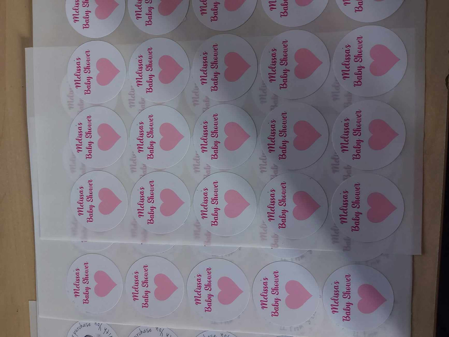 Personalised Sweet Cone stickers