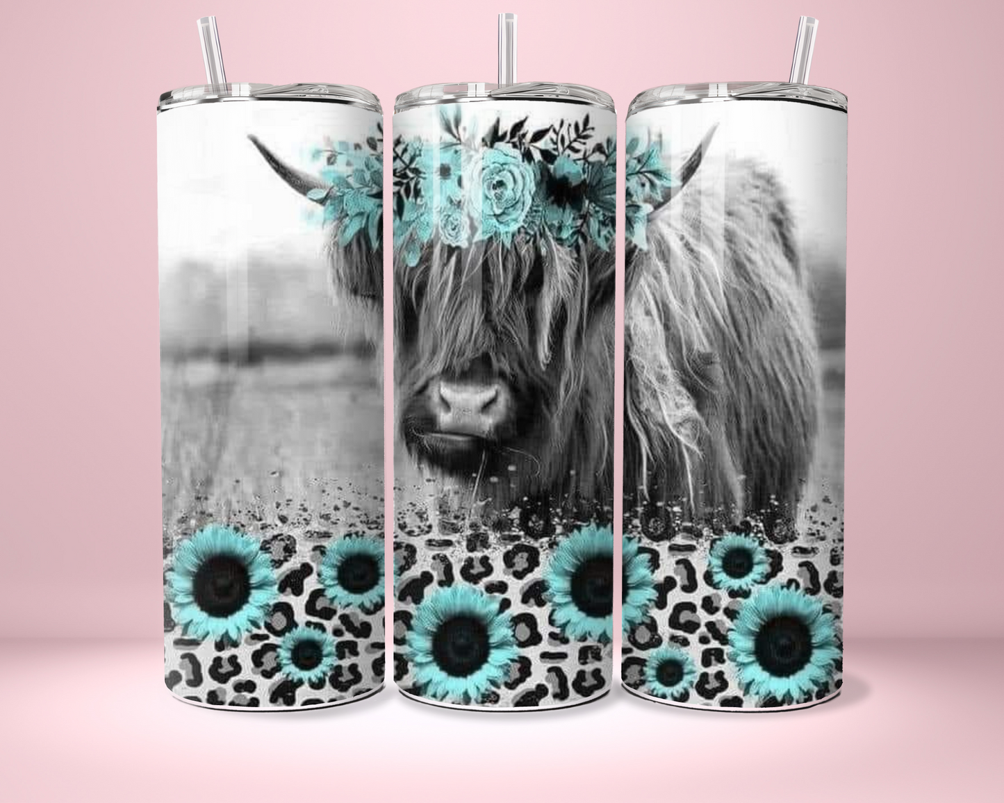 20oz Cow Tumbler