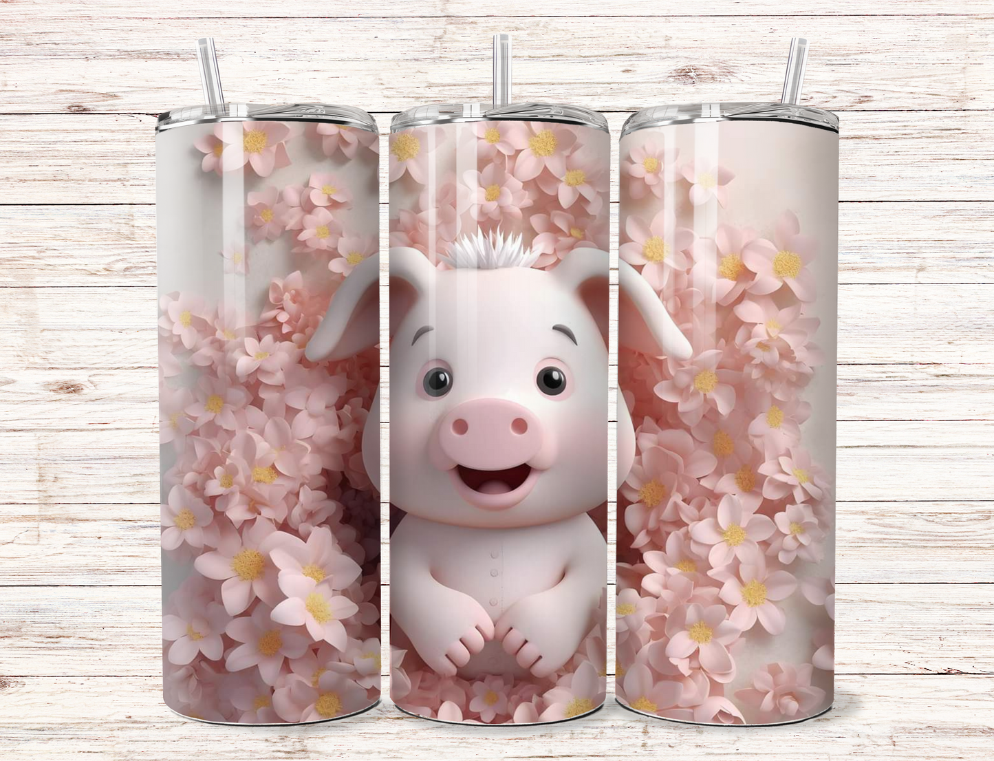 20oz Pigs tumbler