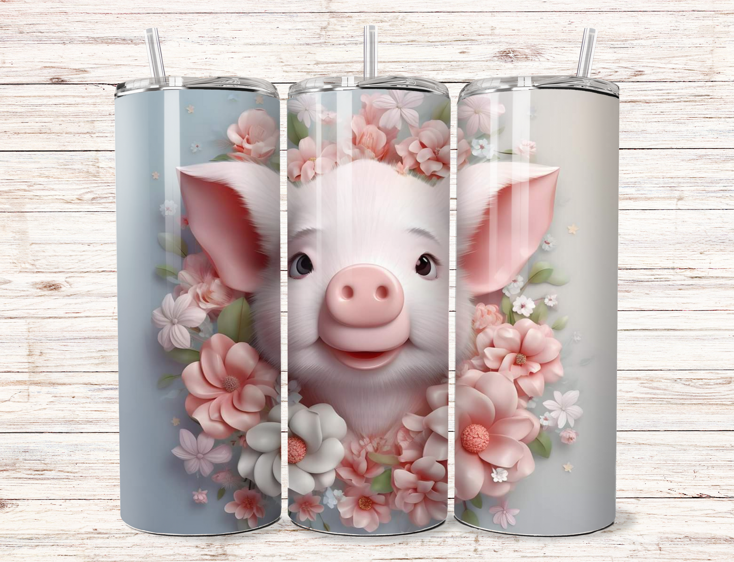 20oz Pigs tumbler